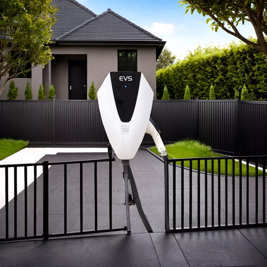 7kw カスタマイズ可能なプラスチック殻の電気自動車の充電ステーション/EV 充電器